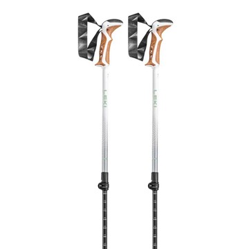 Kije Leki JANNU White-Smokegreen-Silver