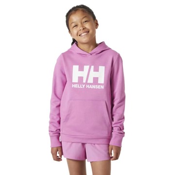 Pulóver Helly Hansen JR LOGO HOODIE 2.0 Meta Pink