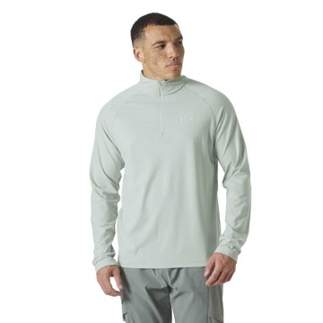 Flisinis megztinis Helly Hansen TYRI KNIT 1/2 ZIP Green