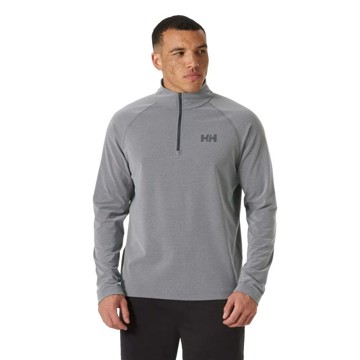 Flisinis megztinis Helly Hansen TYRI KNIT 1/2 ZIP Ebony Melange