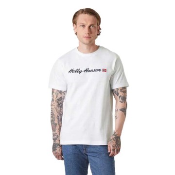 Maglietta Helly Hansen Core Graphic 2.0 White
