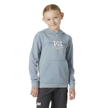 Pulóver Helly Hansen GRAPHIC HOODIE Windy Blue