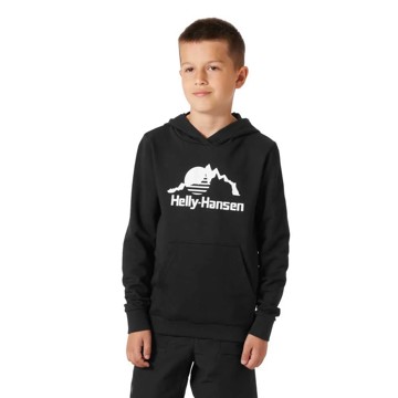 Pulóver Helly Hansen GRAPHIC HOODIE Black