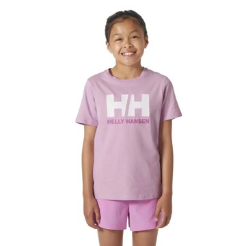 Marškinėliai Helly Hansen JR LOGO T-SHIRT Cherry Blossom