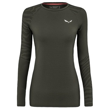 Camiseta Salewa Cristallo Warm AMR L/S