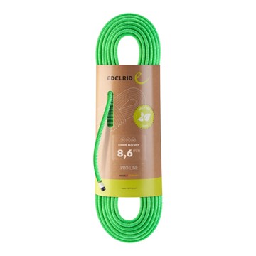 Kötél Edelrid Siskin 8,6mmx80m Neon Green
