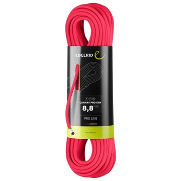 Virvė Edelrid PRO DRY 8,8mmx80m Pink