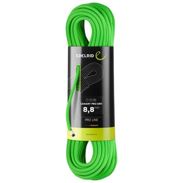 Kötél Edelrid Canary Pro Dry 8,8mmx200m Neon Green
