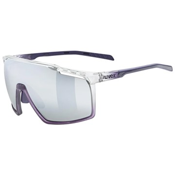 Briller Uvex mtn perform clear-purple/silver C3