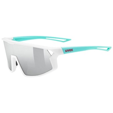 Briller Uvex skyryse jr white green/silver