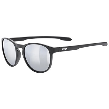 Briller Uvex lgl 53 black matt/silver C3