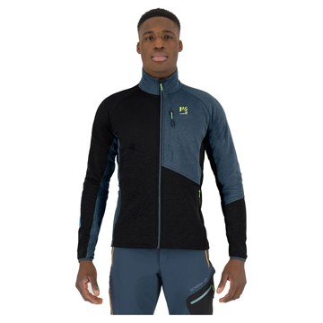 Polar fleece KARPOS FULL-ZIP FLEECE Black/Midnight