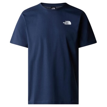 Maglietta The North Face Ss Box Nse Tee Summit Navy/Tnf White