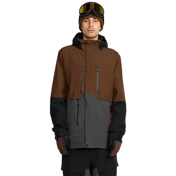Volcom Jacket Rnge Stretch 30K Brown
