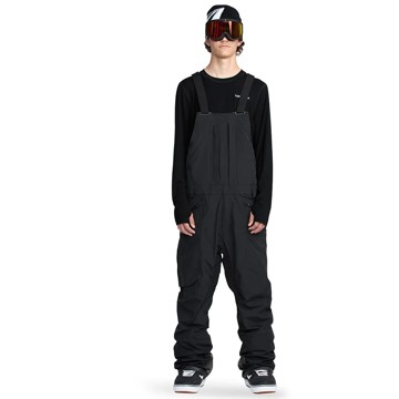 Kelnės Volcom Rain Gore-Tex Bib Overall Black
