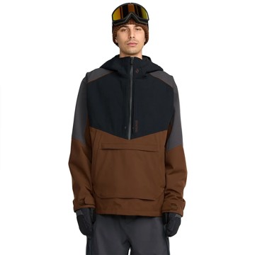 Volcom Jacket Brighton Pullover Brown
