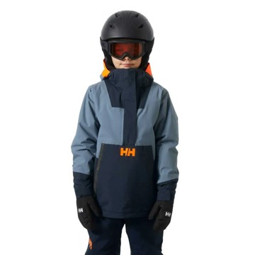 Giacca Helly Hansen Jr Ride Anorak Navy