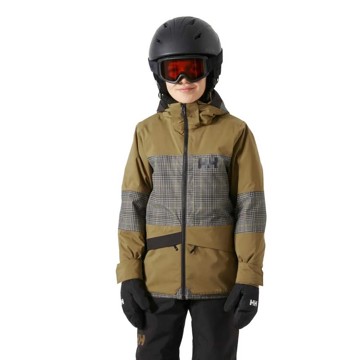 Bunda Helly Hansen Jr Summit 2.0 Sepia Aop