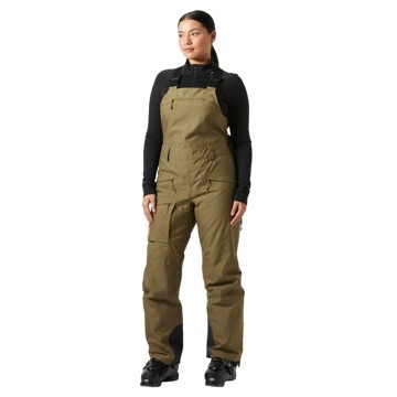 Pantalone Helly Hansen W Powderqueen Bib 2.0 Sepia