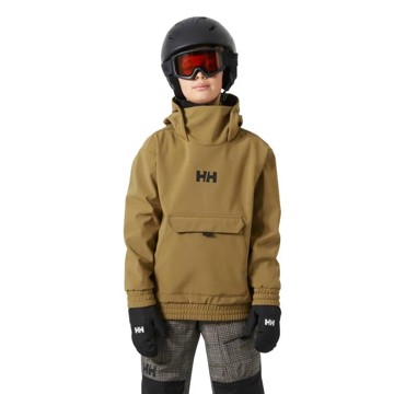 Mikina Helly Hansen Jr Powder Softshell Sepia