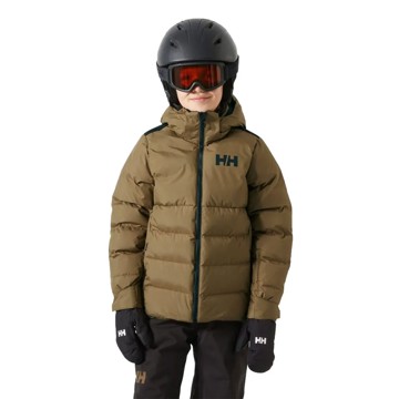 Giacca Helly Hansen Jr Kvitfjell Race Puffy Sepia