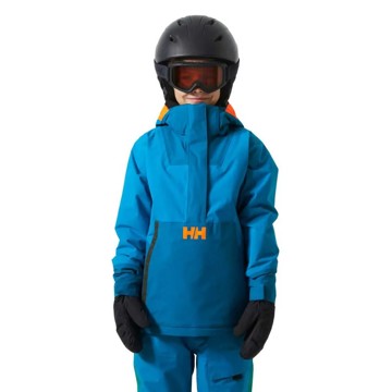Giacca Helly Hansen Jr Ride Anorak Cerulean Bl