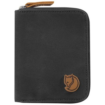 Portemonnee FJÄLLRÄVEN ZIP WALLET Dark Grey