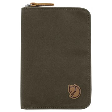 Portemonnee FJÄLLRÄVEN PASSPORT WALLET Dark Olive