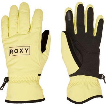 ROXY Gloves FRESHFIELD Yellow Pear