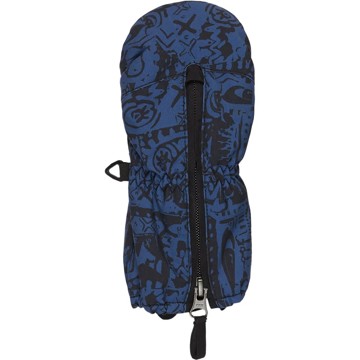 Luvas Sem Dedos Quiksilver Indie Kids Rock And Roll True Blac