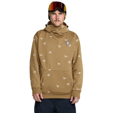 Polaire Volcom Hydro Riding Hoodie Bronze