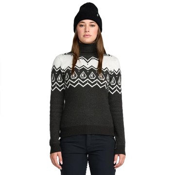 Jersey Volcom Fireside Sweater Black