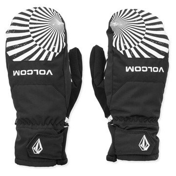 Luvas Sem Dedos Volcom V.Co Nyle Mitt Black Print