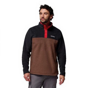 Polarfleece COLUMBIA HALF SNAP II Tobacco, Bl