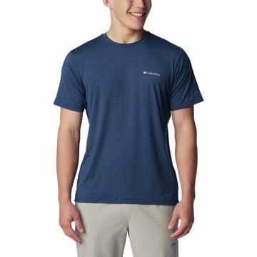 Tričko COLUMBIA TRAIL CREW NECK II Collegiate Navy