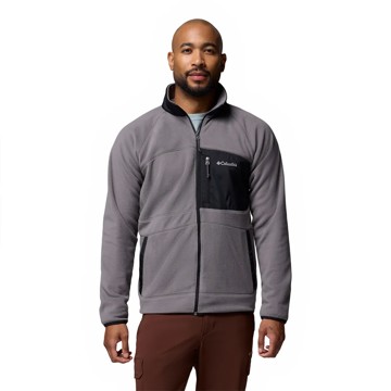 Fleece Columbia Fast Trek Overlay Fz City Grey, Black