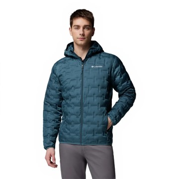 Chaqueta COLUMBIA DELTA RIDGE II DOWN HOODED JKT Everblue