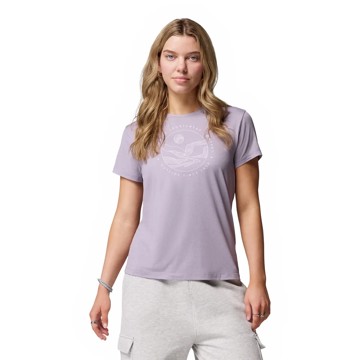 T-Shirt Columbia Sloan Ridge Graphic Ss Tee Shale Purple