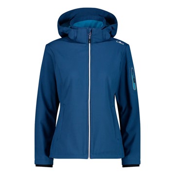 Jakke CMP ZIP HOOD Blue Ink