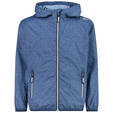 Kabát CMP KID JKT RAIN HOOD Blue