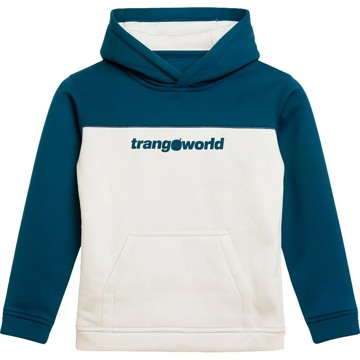 Sweatshirt Trangoworld Kura V02 Blanco/Azul