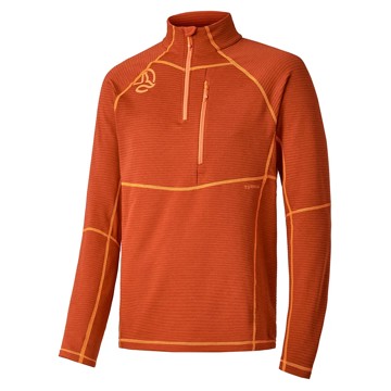 Forro polar TERNUA MOMHILL 1/2 ZIP M Deep Ginger/Autumn Glo