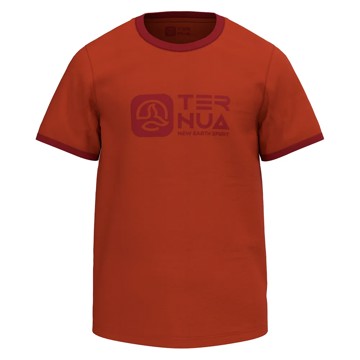 Majica S Kratkimi Rokavi Ternua Kimmik Regenerative T K Deep Ginger