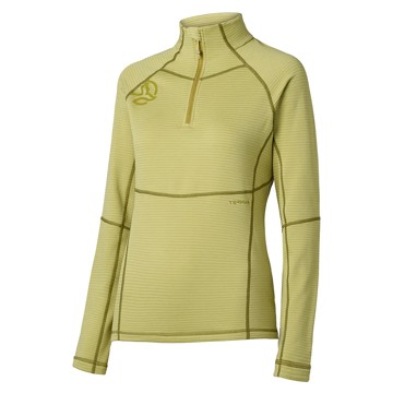 Fliskakna Ternua Momhill 1/2 Zip W Pastel Olive