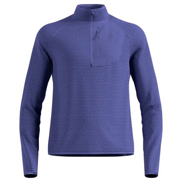 Sudadera ODLO MID LAYER 1/2 ZIP ASCENT Skipper Blue
