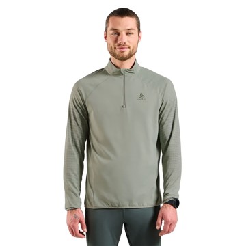 Sudadera ODLO MID LAYER 1/2 ZIP ZW WARM Shadow
