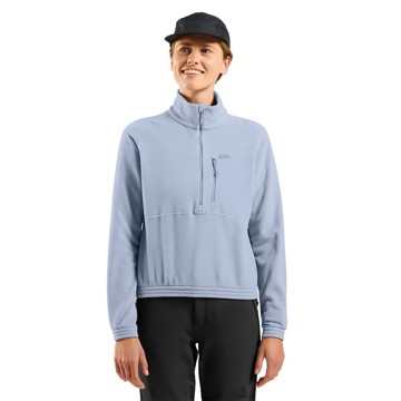 ODLO Polar Fleece MID LAYER 1/2 ZIP CLASSIC Blue Heron