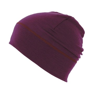 Kepurė MATT LIGHT MERINO WOOL BEANIE AUBERGINE