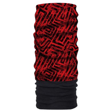 Kaklo mova MATT COOLMAX POL. Red Ind. Maze