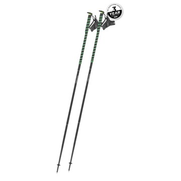 Stokken Komperdell FXP COMPOSITE TRAIL - GREEN
